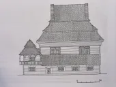 Wolpa synagogue drawing, 1924