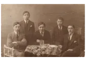 PHOTOGRAPH OF THE MESSER BROTHERS, 1905-1914. PHILIPPE MESSER