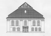 Ashmyany synagogue drawing, 1929