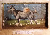 Capricorn zodiac sign painting, 2000-2010