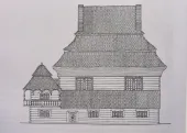 Wolpa synagogue drawing, 1924