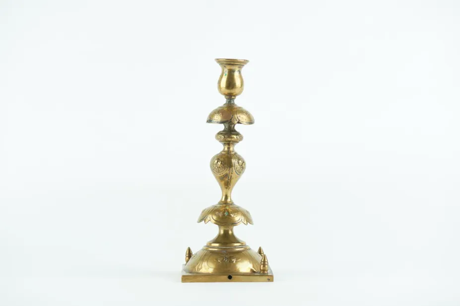 Shabbes candelsticks. Slonim, Belarus, 19th c.